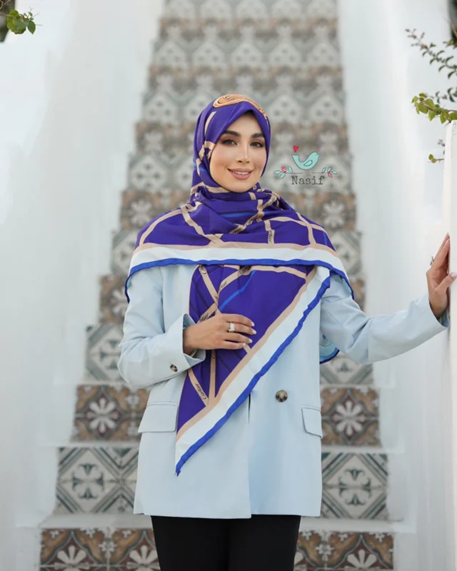 روسری نخی کد N-0445