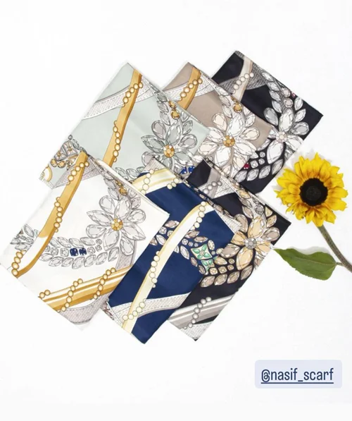 روسری مجلسی کد M-0940