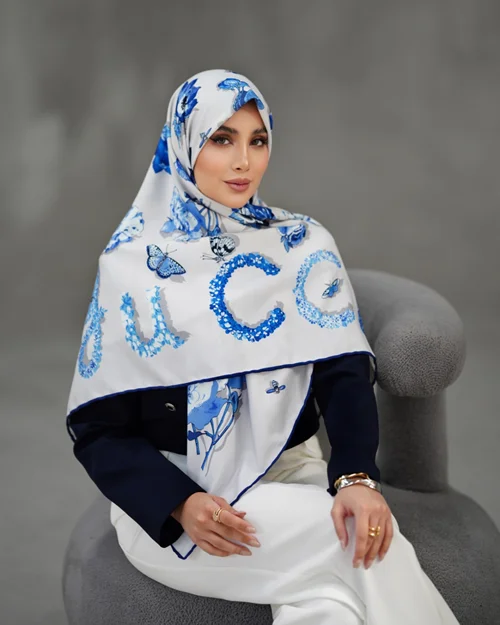 روسری نخی کد N-0872