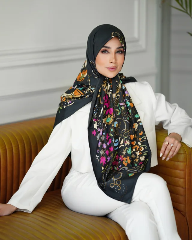 روسری مجلسی کد M-0414