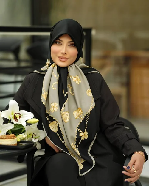 روسری مجلسی کد M-0930