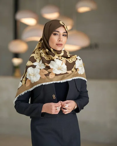 روسری مجلسی کد M-0944