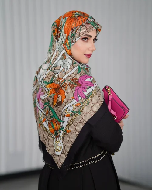 روسری نخی کد N-0889