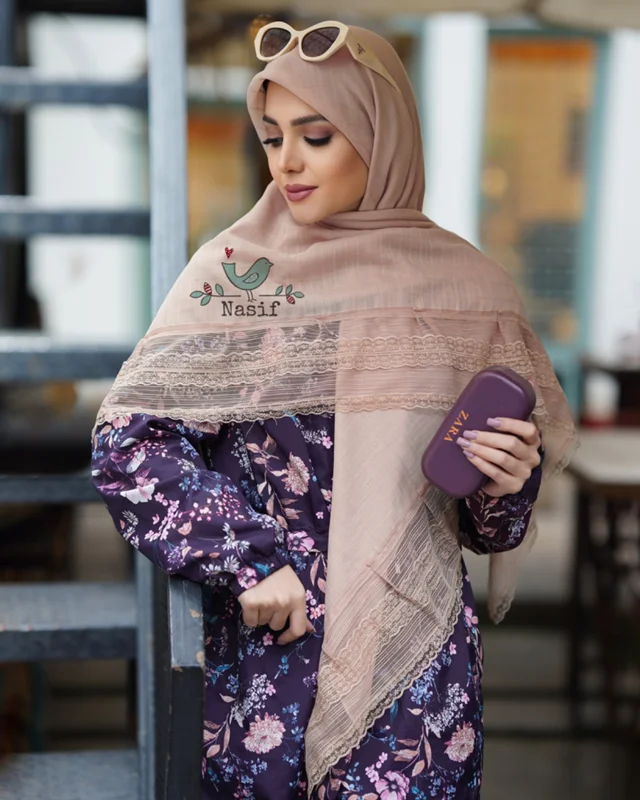 روسری نخی کد N-0191