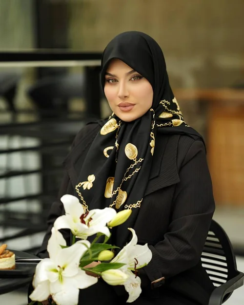 روسری مجلسی کد M-0933