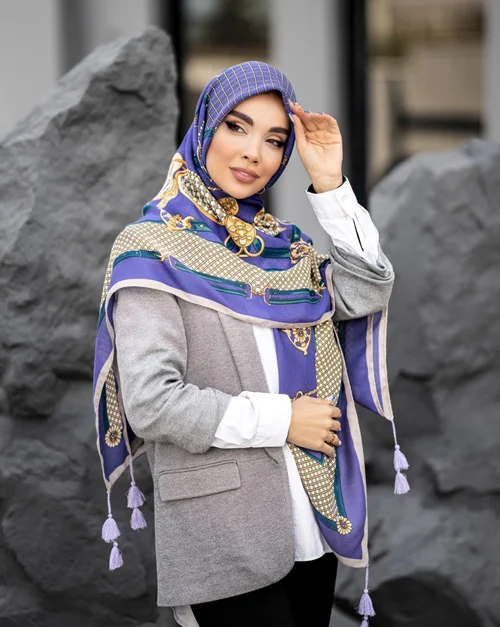 روسری نخی کد N-0491