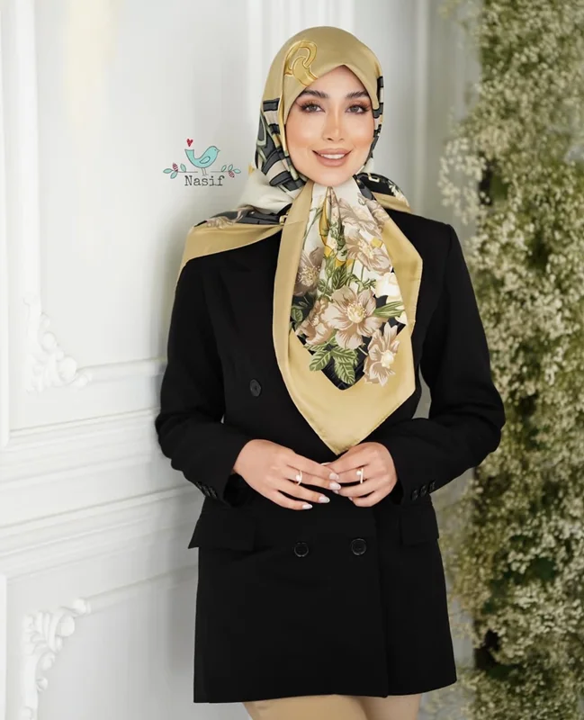 روسری مجلسی کد M-0526