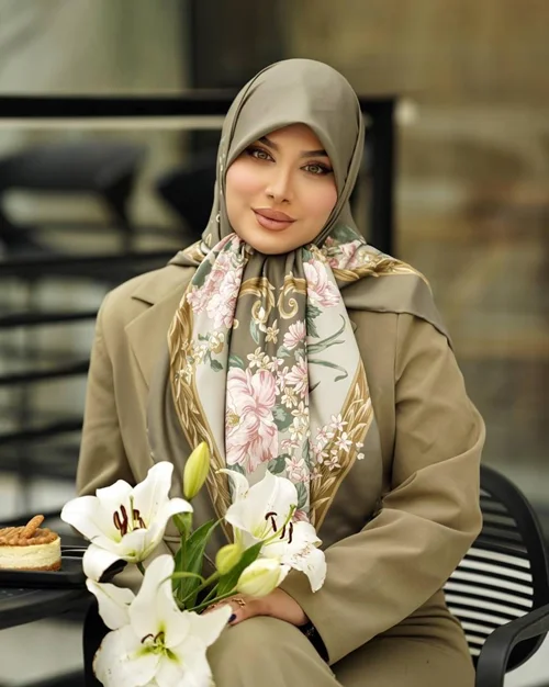 روسری مجلسی کد M-0954