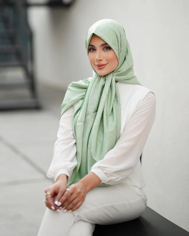 روسری مجلسی کد M-0504