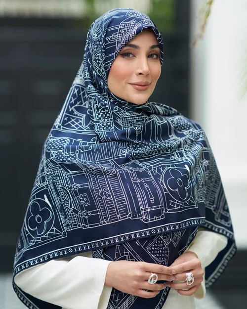 روسری مجلسی کد M-1060