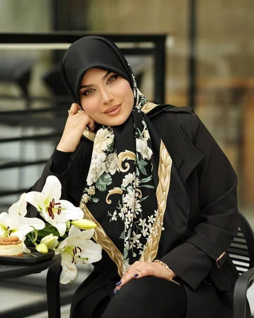 روسری مجلسی کد M-0952