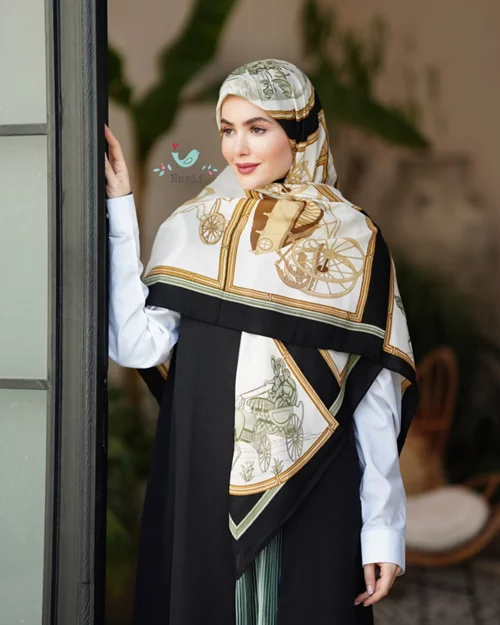 روسری نخی کد N-0603