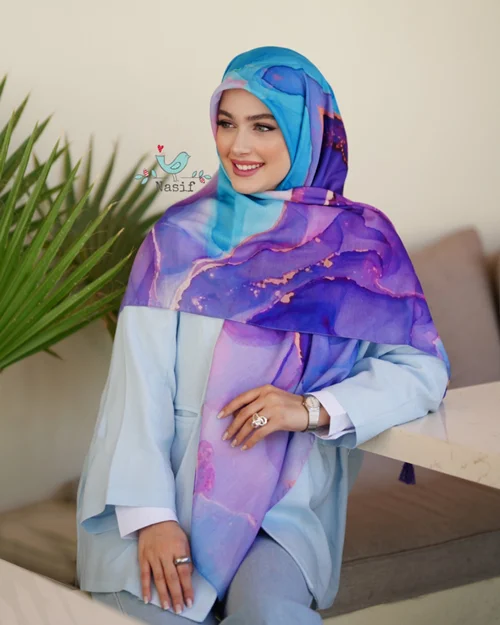 روسری نخی کد N-0723
