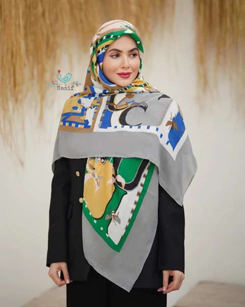 روسری نخی کد N-0621