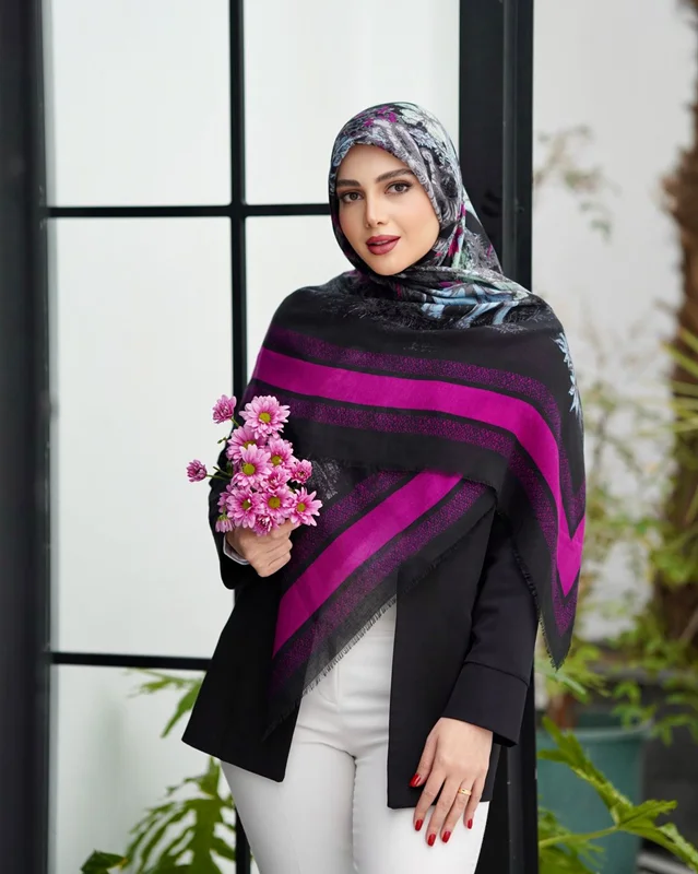 روسری نخی کد N-0917