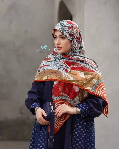 روسری نخی کد N-0883
