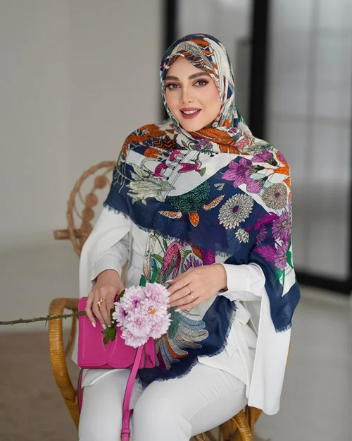 روسری نخی کد N-0901