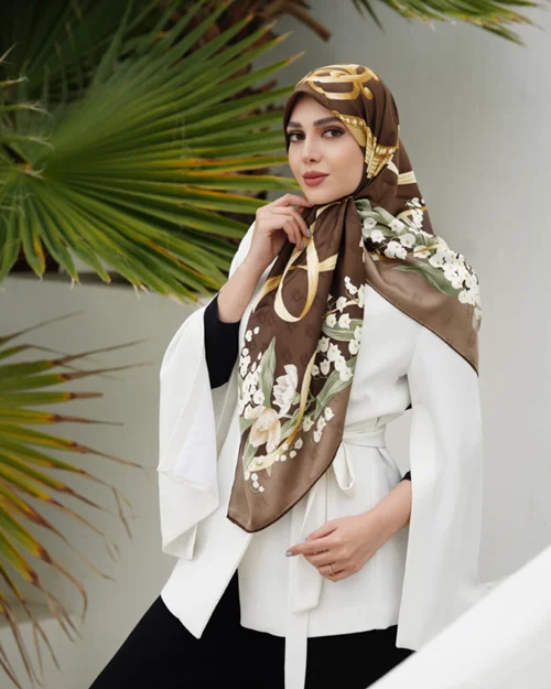 روسری مجلسی کد M-0589