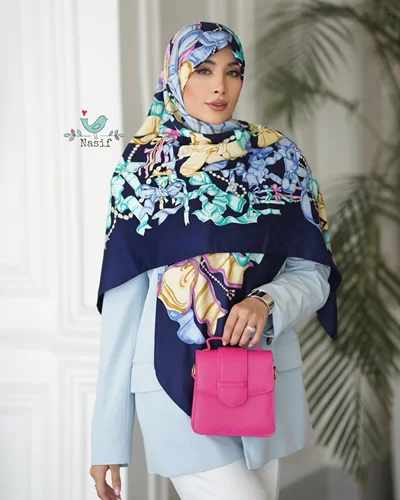 روسری مجلسی کد M-0792