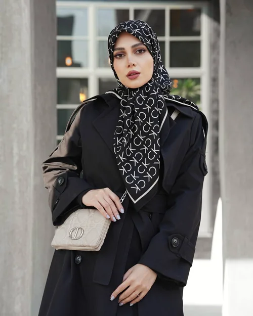 روسری نخی کد N-0864