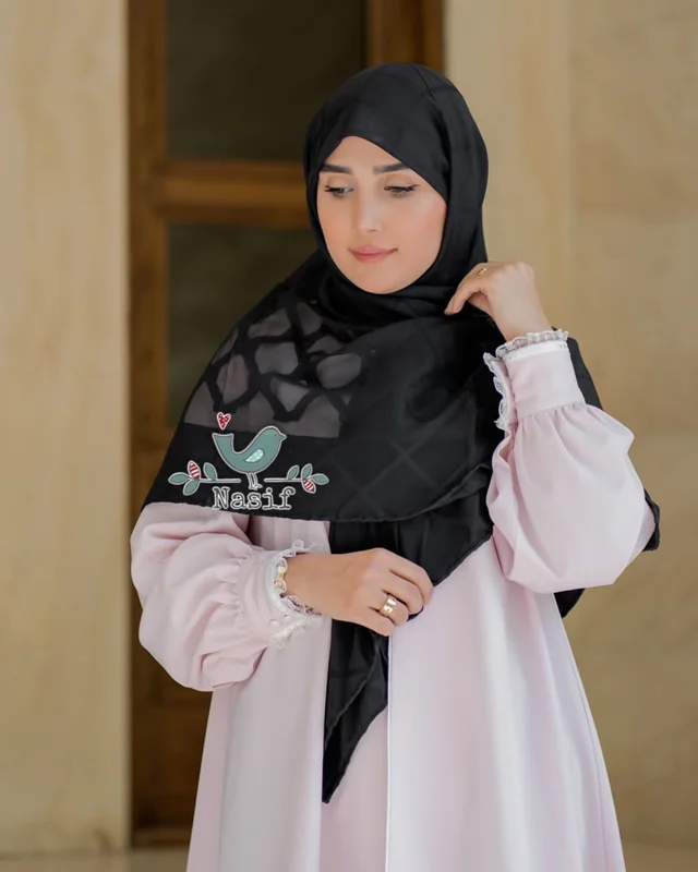 روسری مشکی کد B-0014