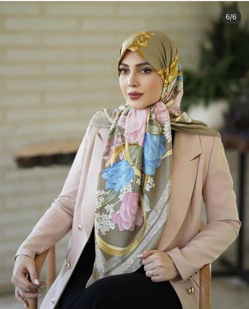 روسری مجلسی کد M-0896