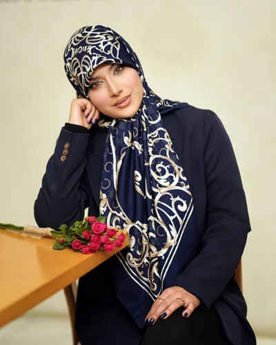 روسری مجلسی کد M-0967