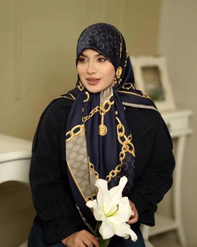 روسری مجلسی کد M-1082