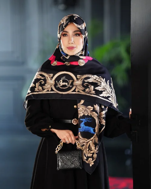 روسری نخی کد N-0632