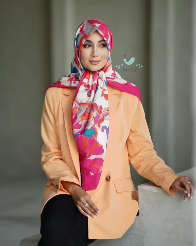 روسری نخی کد N-0464