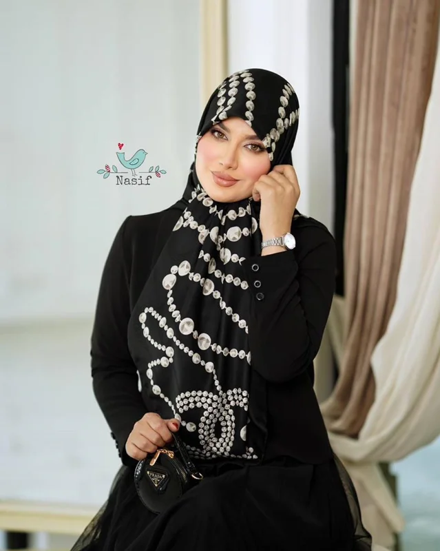 روسری مجلسی کد M-0771