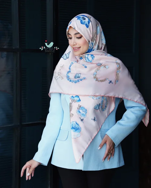 روسری نخی کد N-0630
