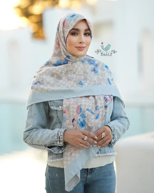 روسری نخی کد N-0428