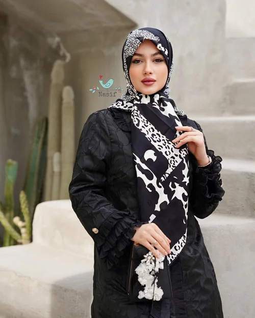روسری مجلسی کد M-0663