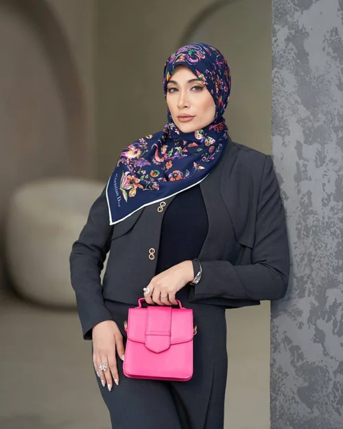 روسری مجلسی کد M-0879