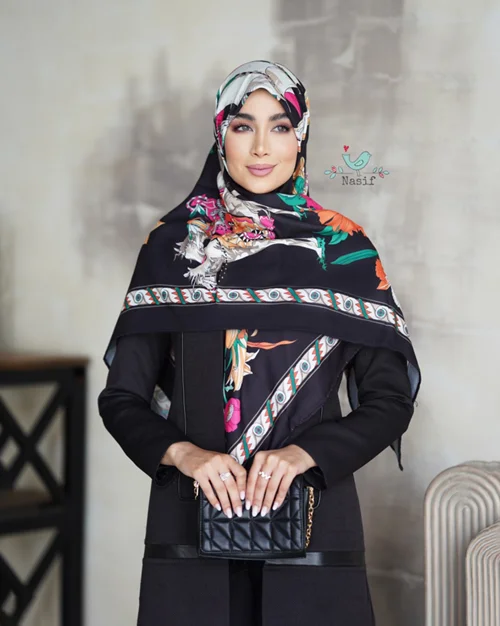 روسری نخی کد N-0413