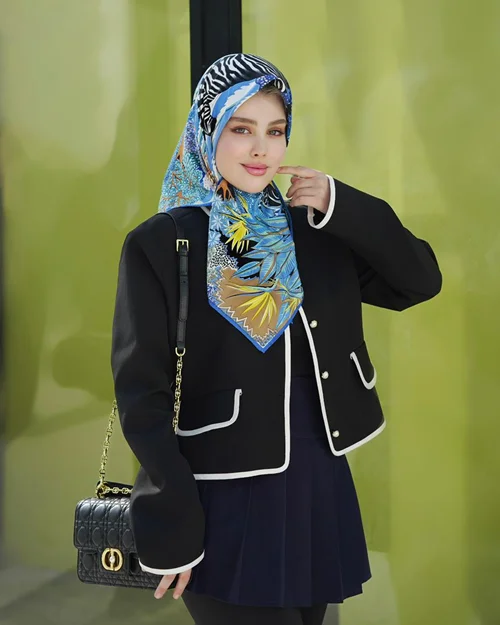 روسری مجلسی کد M-0863