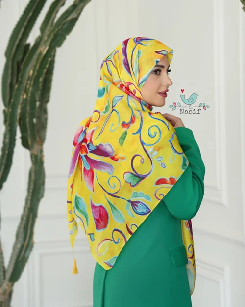 روسری نخی کد N-0487