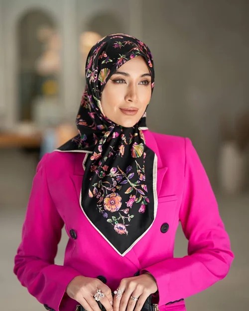 روسری مجلسی کد M-0881