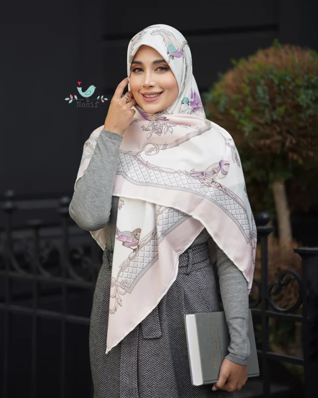 روسری نخی کد N-0535