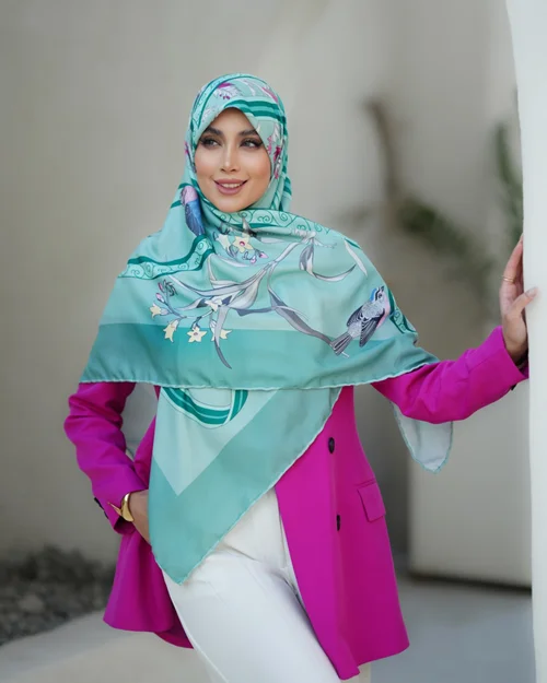 روسری نخی کد N-0875