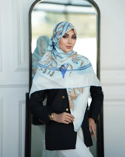 روسری نخی کد N-0876