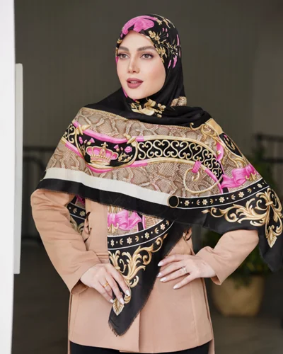 روسری نخی کد N-0877