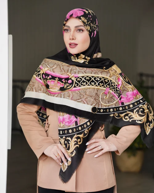 روسری نخی کد N-0877