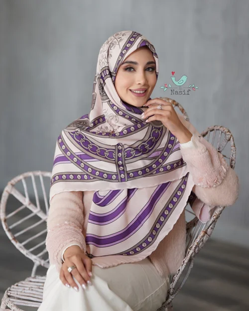 روسری نخی کد N-0551