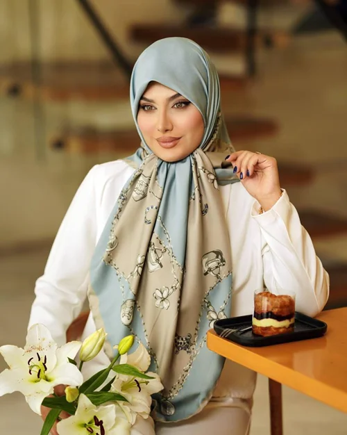 روسری مجلسی کد M-0934