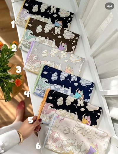 روسری مجلسی کد M-0947