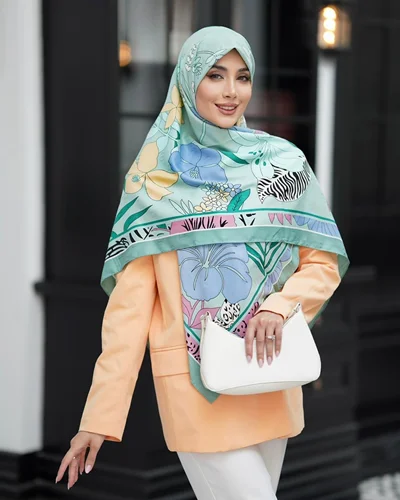 روسری مجلسی کد M-1039