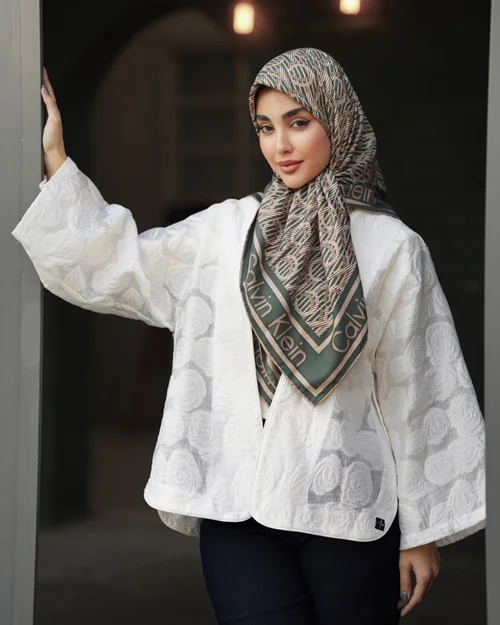 روسری مجلسی کد M-0556