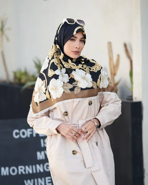 روسری مجلسی کد M-0945